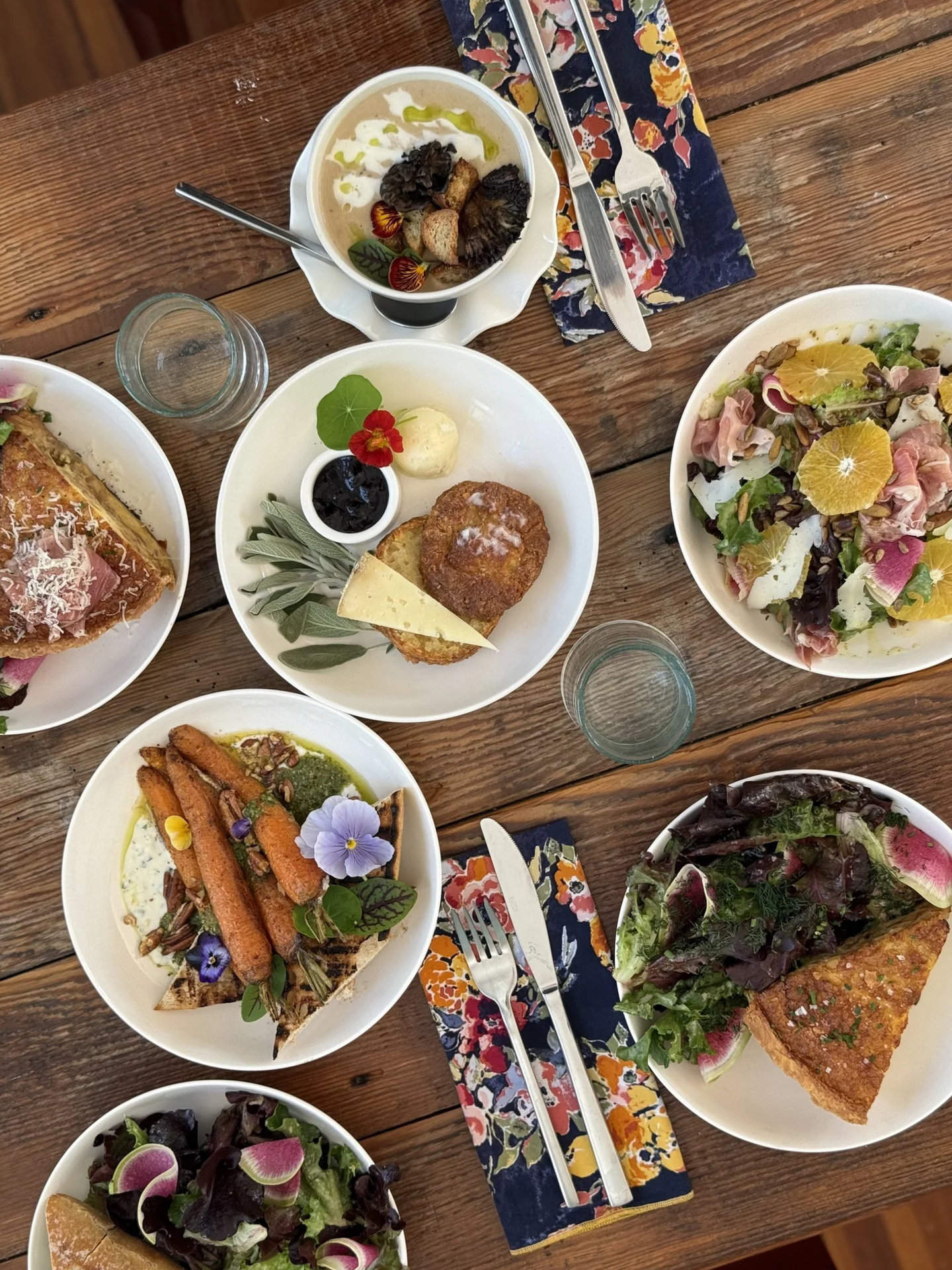 Damas – Tallahassee Restaurant Week Beautifully plates dishes from Damas in Tallahassee.
